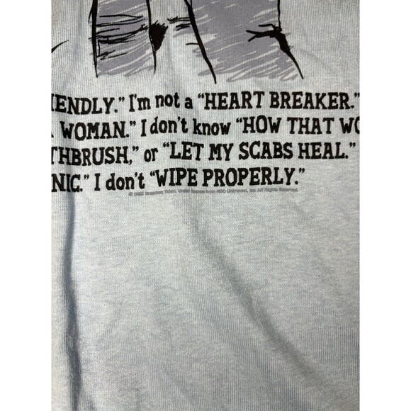 NWT Vintage 2004 Y2K Chris Farley SNL Maybe I’m Not The Norm Shirt Size Large - Picture 3 of 8